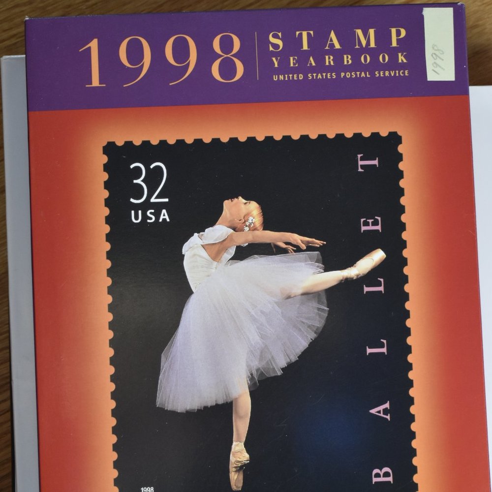1998 Commemorative stamp album yearbook